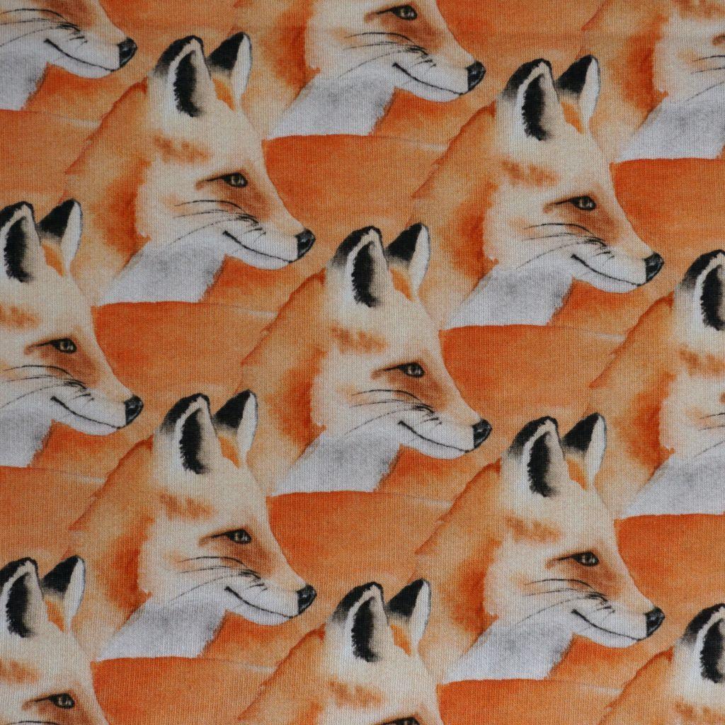 Sweat Stoff Fuchs allover